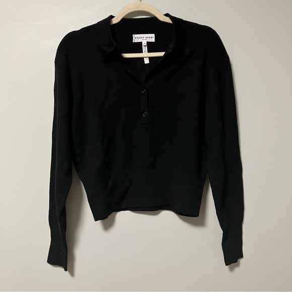 Apiece Apart Black Sweater - Picture 1 of 8